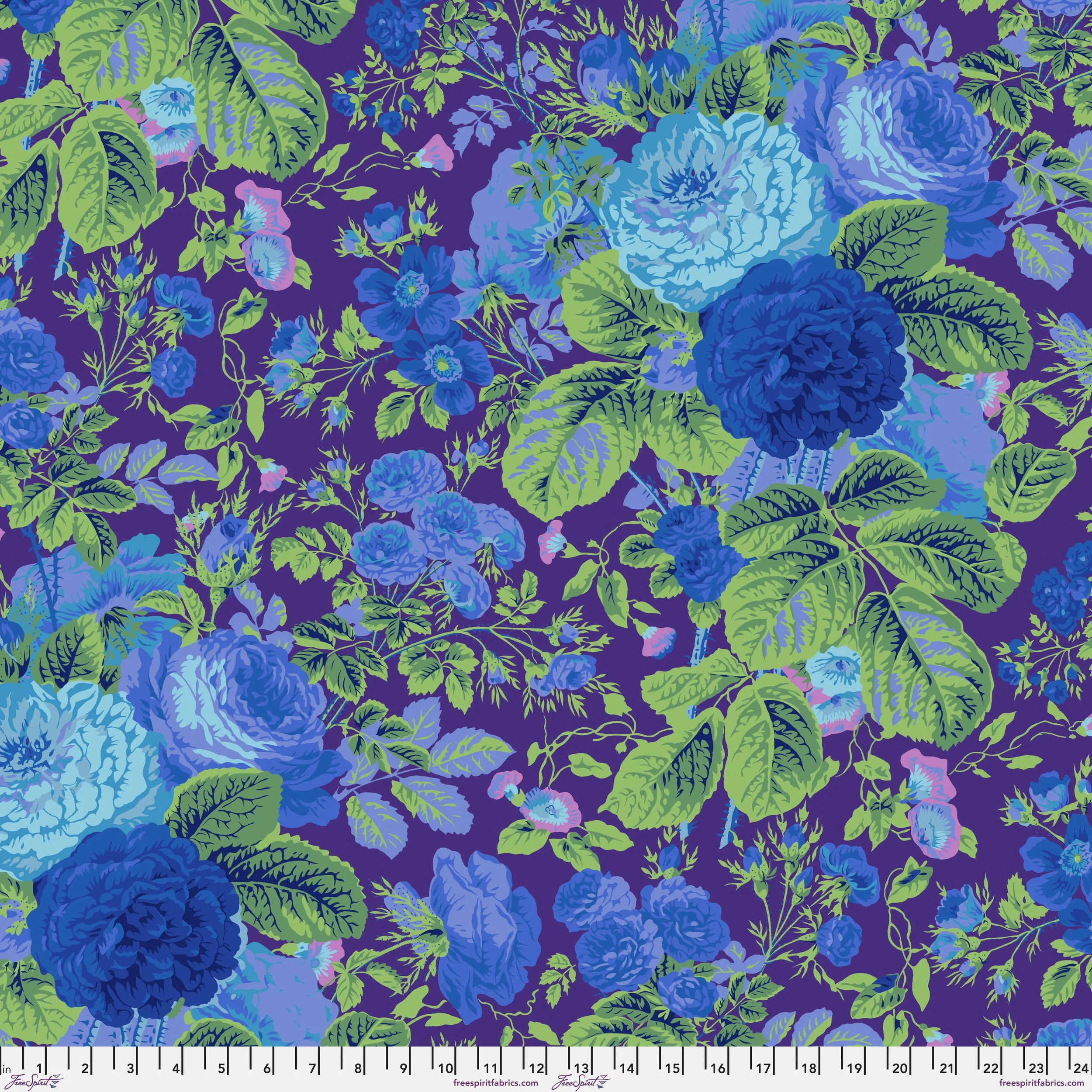 House Leeks - Purple - Kaffe Fassett Collective February 2025 I Fenwick ...