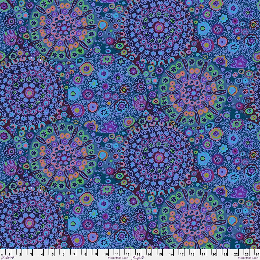 Wideback Millefiore Blue 53"x108"