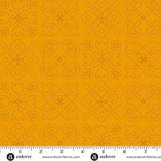 Bandana - Marigold - Andover Fabrics