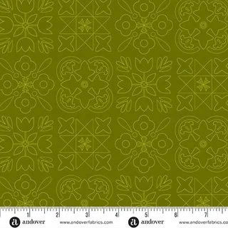 Bandana - Dark Toad - Andover Fabrics