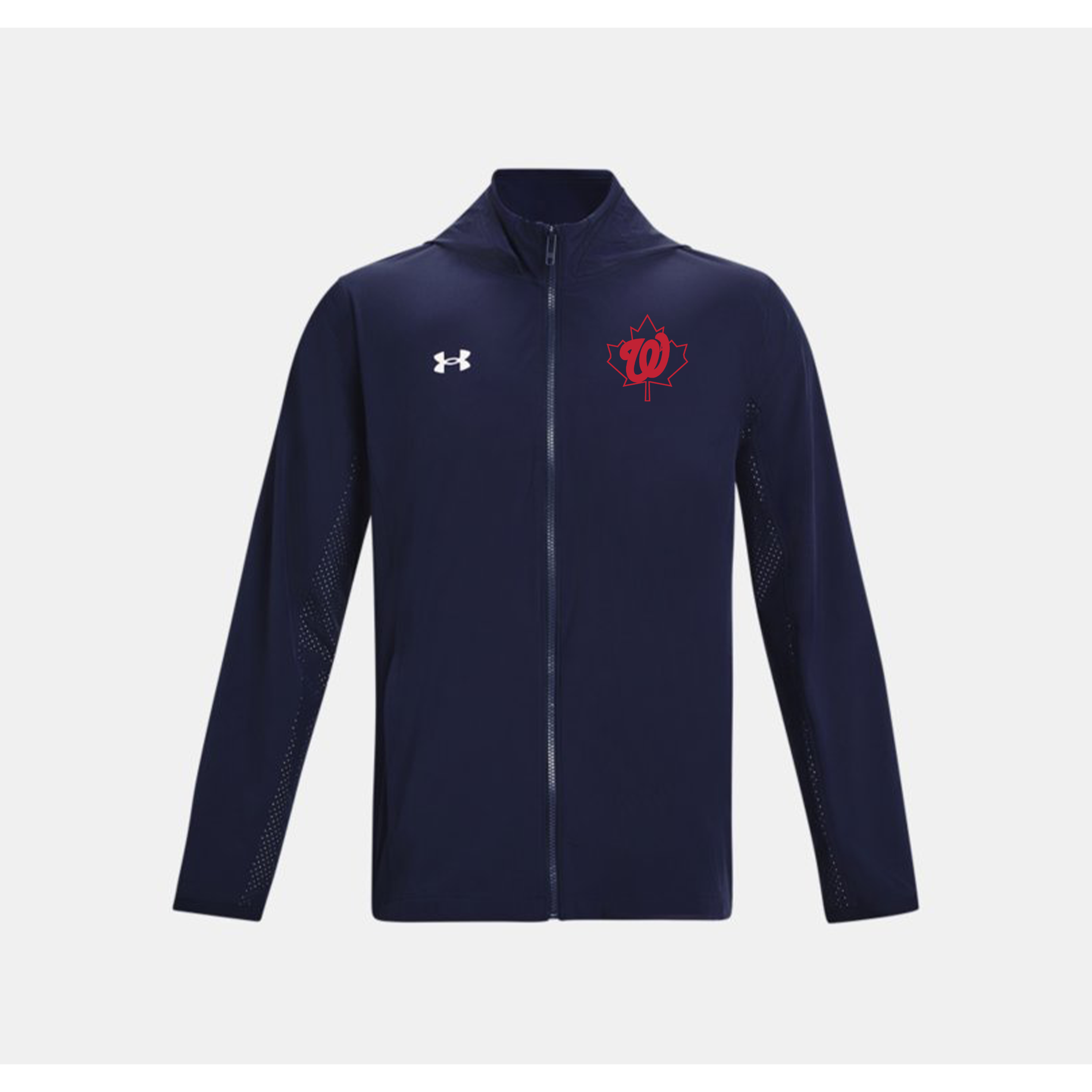 WN - Nationals UA Squad 3.0 Warmup Full Zip -MENS 1370392