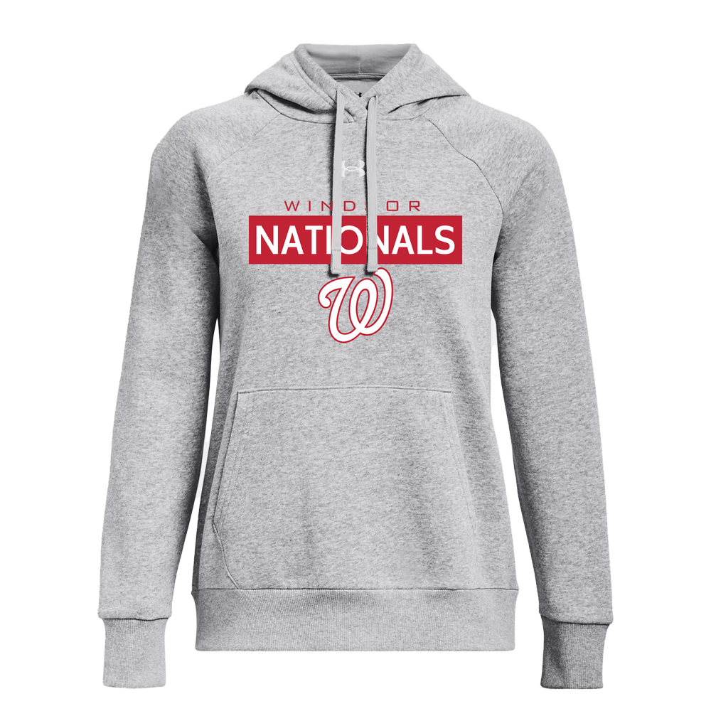 WN - Nationals Women's UA Rival Fleece Hoodie - Women's 1379500