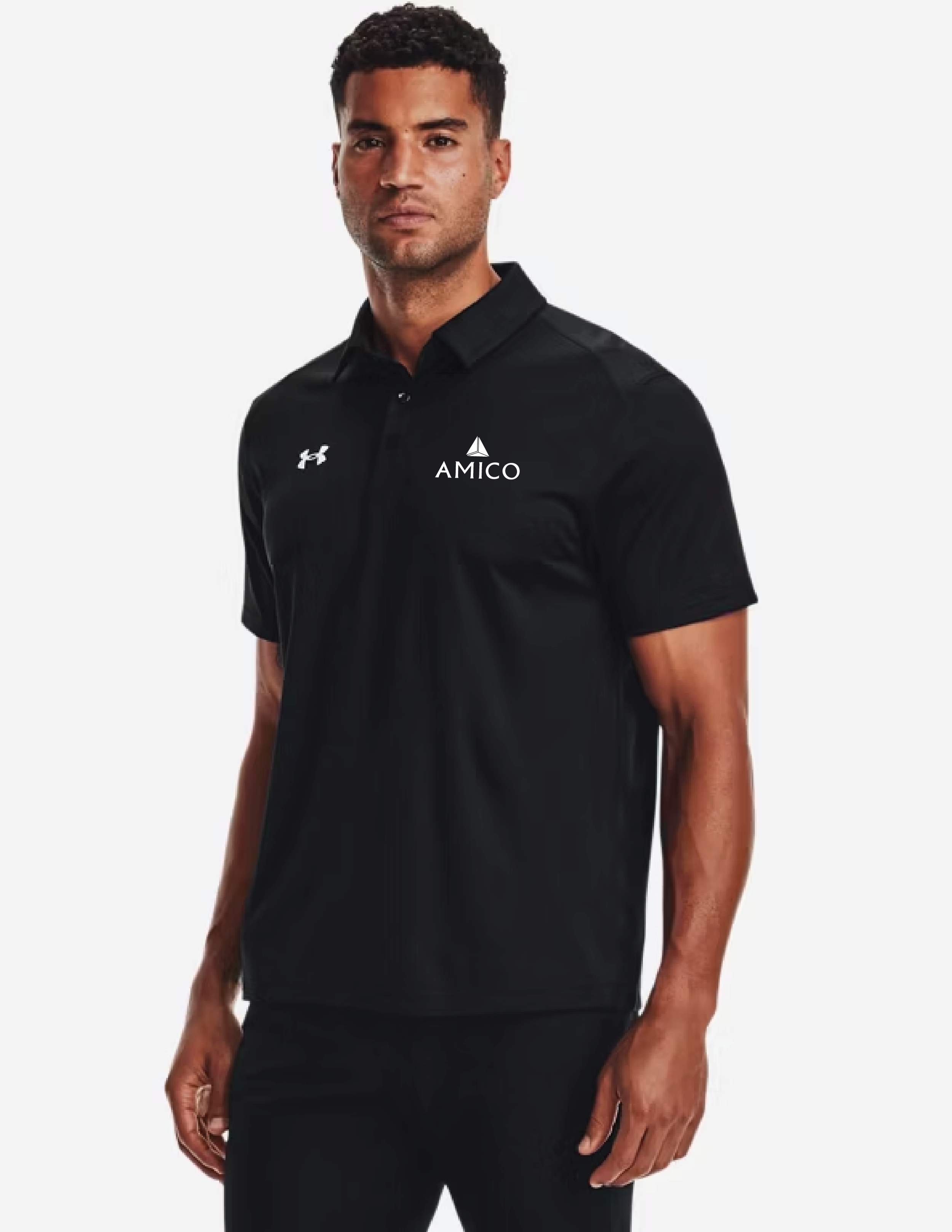 Amico - Men's UA Tech™ Team Polo - 1370399 BLACK