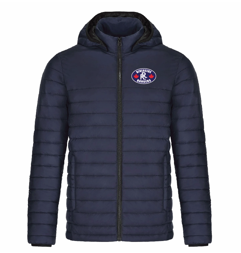 RR - Puffy Jacket w/ Detachable Hood - L00900 NAVY