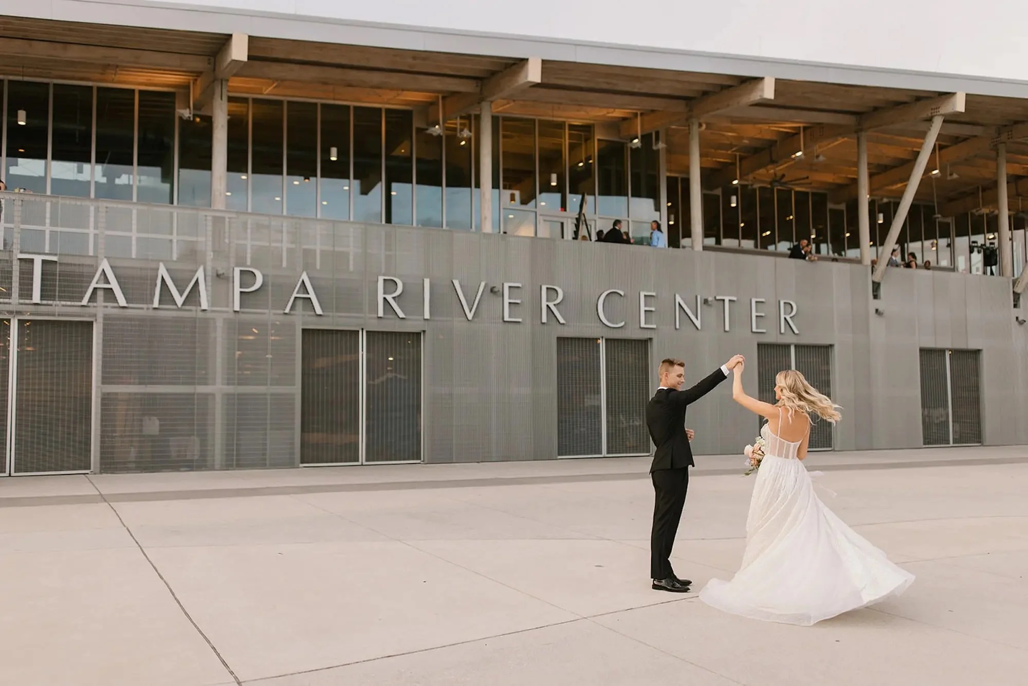 A Magical Celebration: Zoe and Matthew's Wedding at Tampa River Center