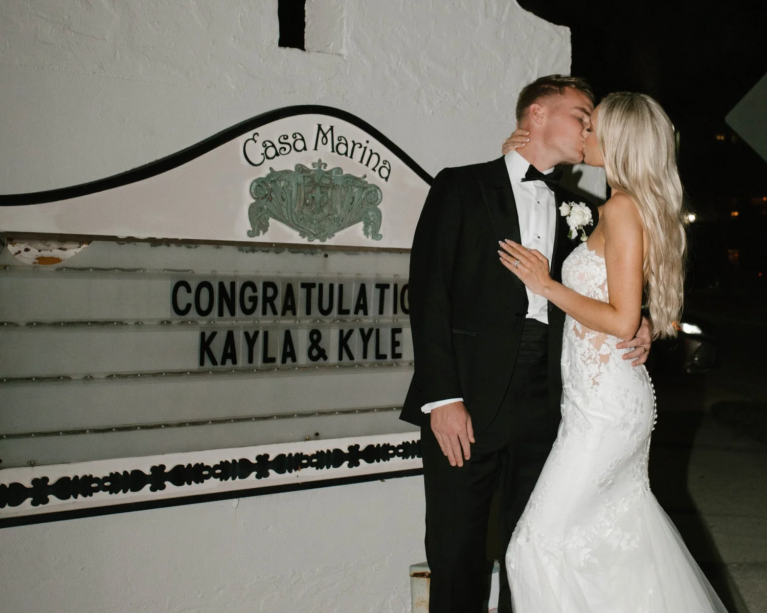 Kyle Rig And Kayla Rig A Timeless Shoreline Promise: Kayla and Kyle's Enchanting Wedding Day ...