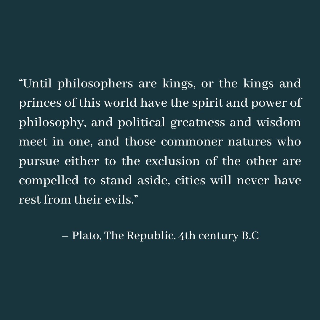 This is all I can think about. An ideal the &quot;great&quot; country of America should strive for, but the polls show that we are overwhelmingly uneducated, selfish, racist, and sexist. 

Goodnight and good luck. 

#philosophy #plato