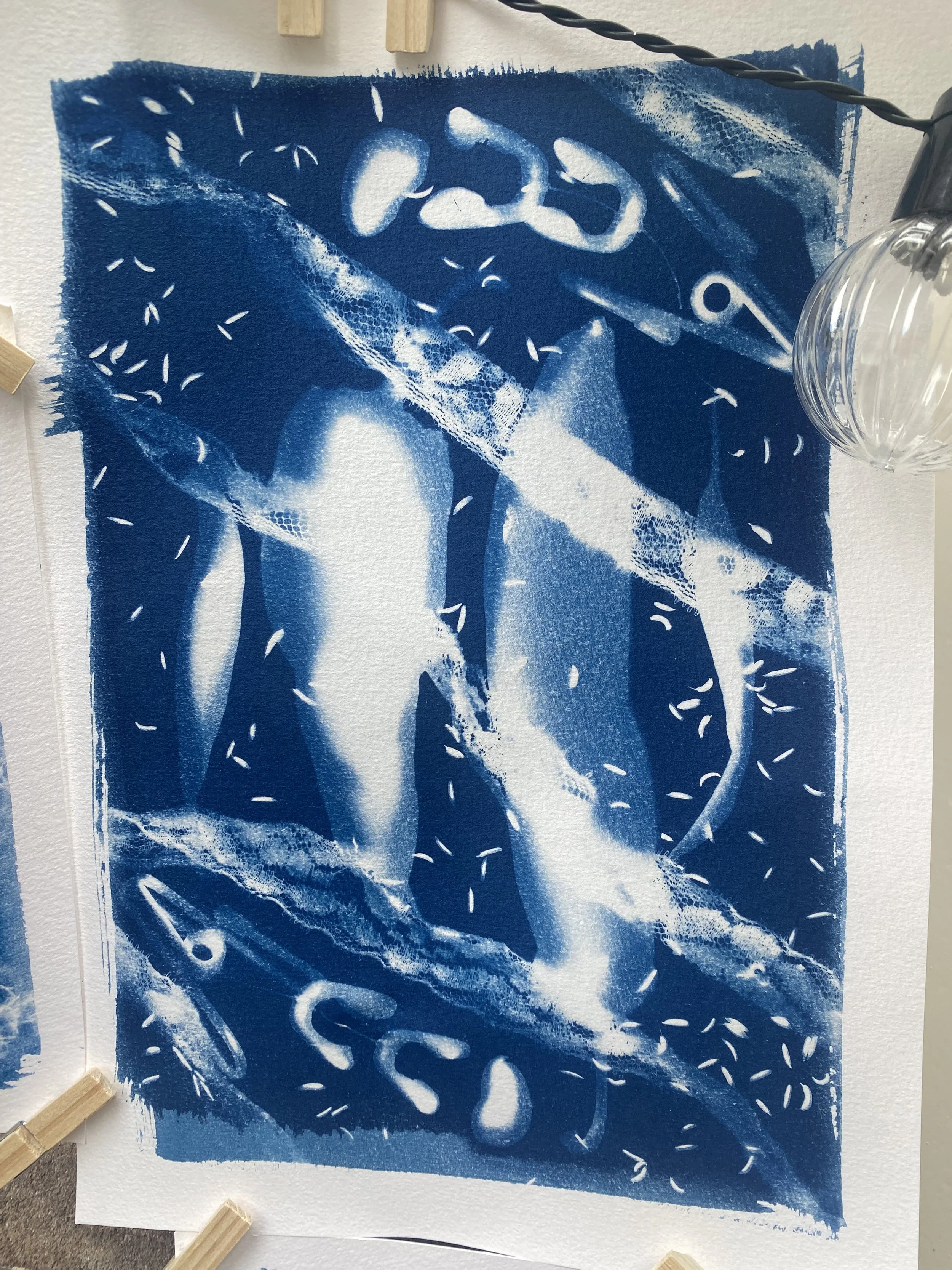 upcycling with cyanotypes [saturday, july 25th]
