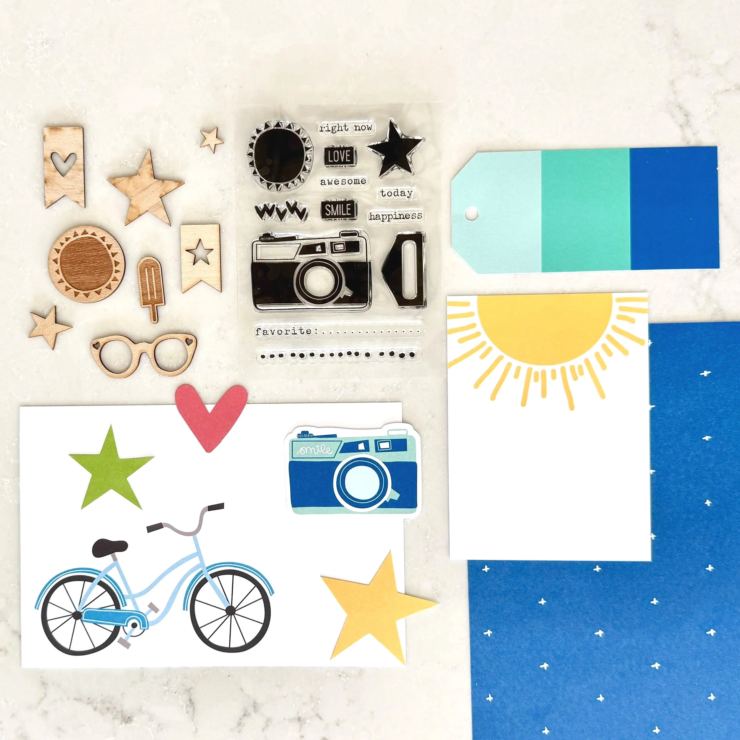 Custom illustrations for Elle's Studio