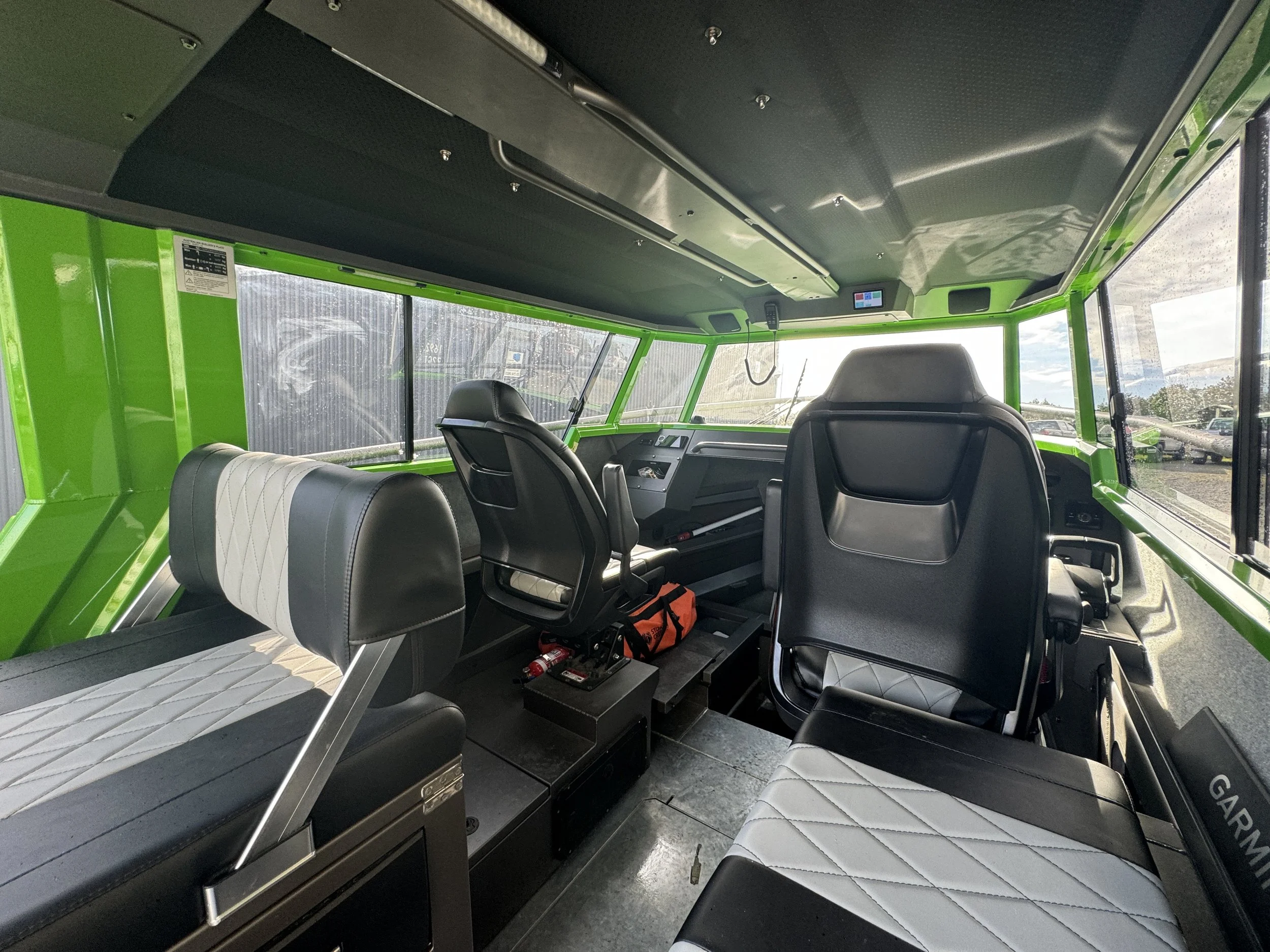 Internal configuration of a stabix boat