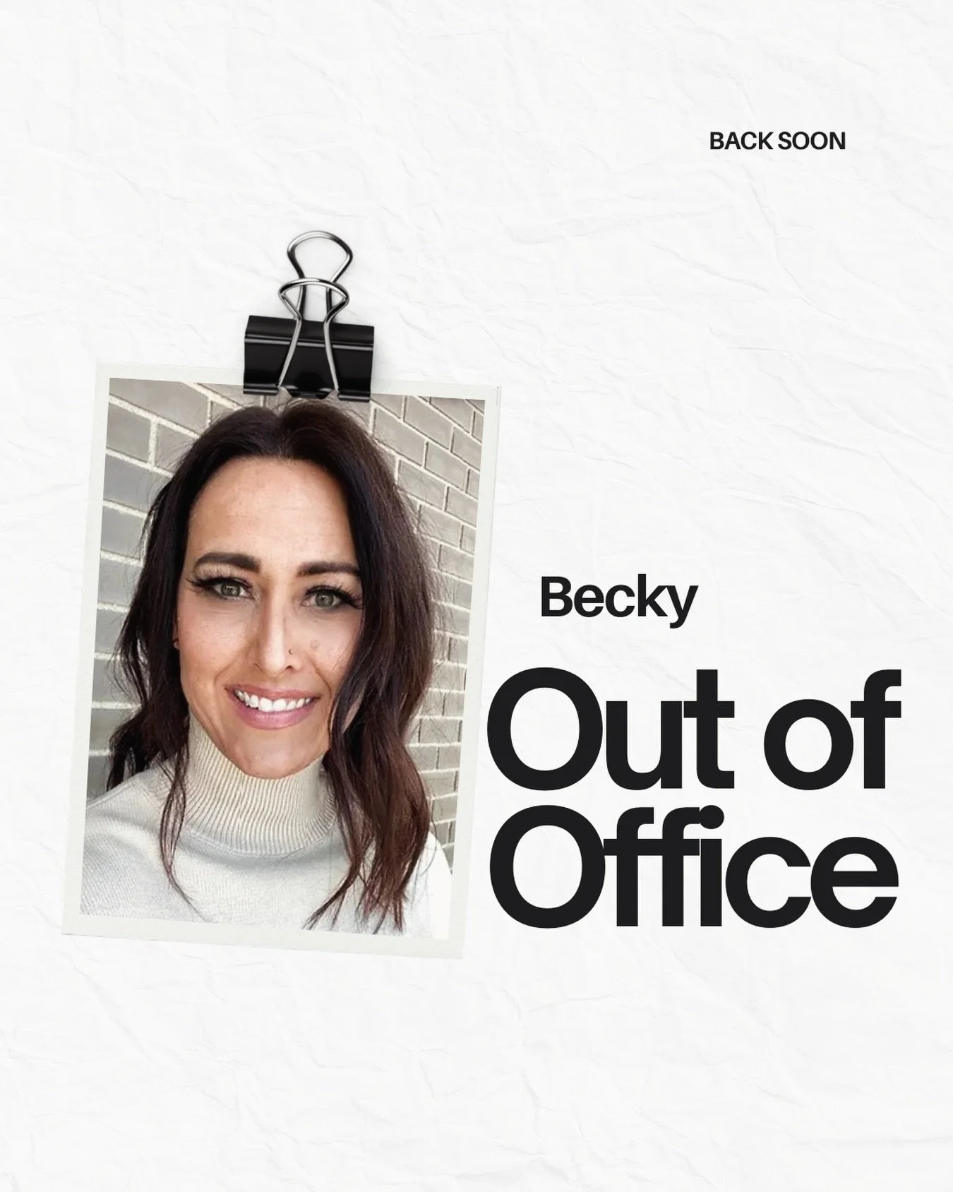 Becky is currently out of the office until mid-April 💛

If your child needs support while she&rsquo;s away, please don&rsquo;t wait&mdash;our team is here to help. Give us a call and we&rsquo;ll make sure they&rsquo;re placed with one of our other e