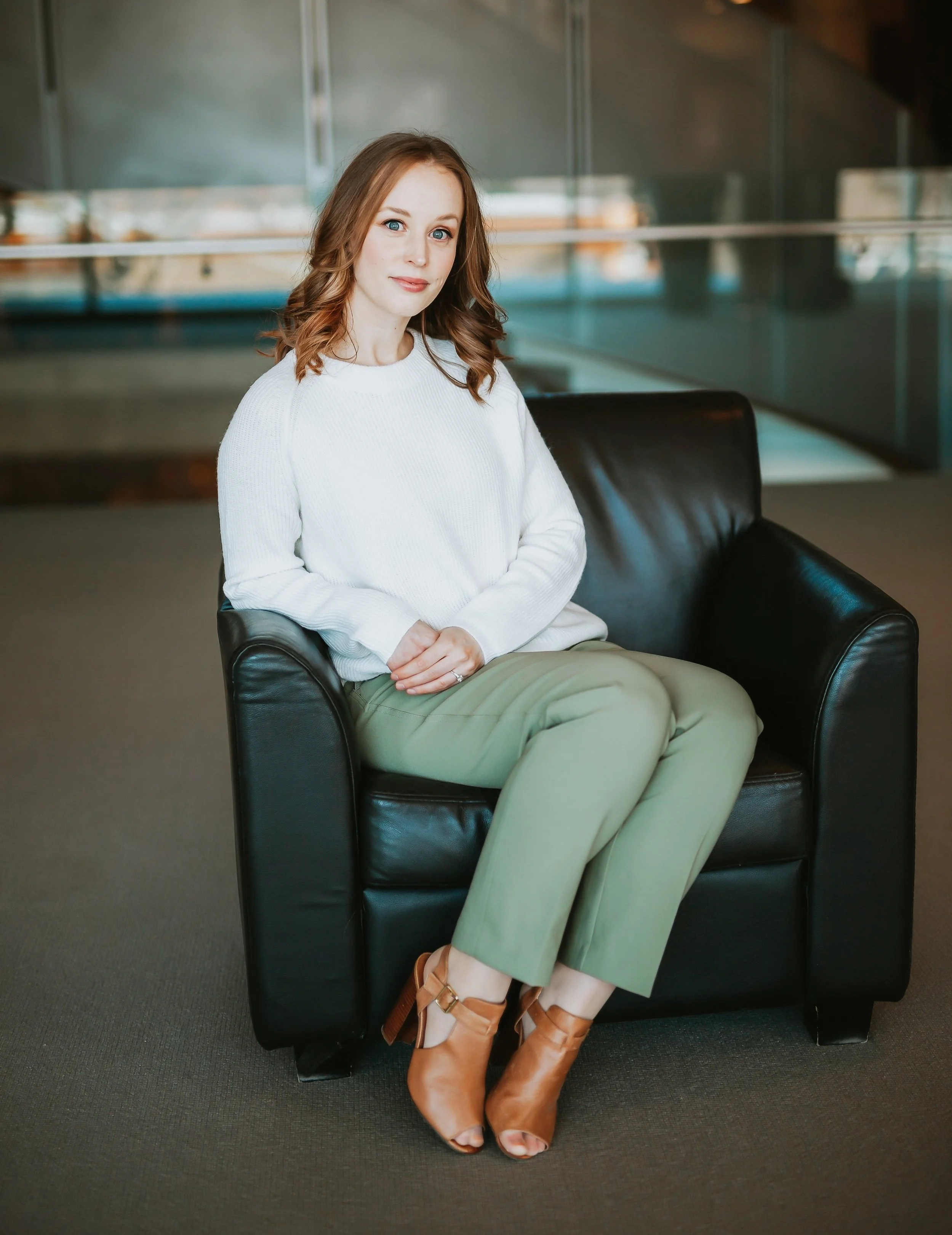 Maia Robinson, RMT at Feath and Elemi Massage and Wellness clinic in Medicine Hat, Alberta