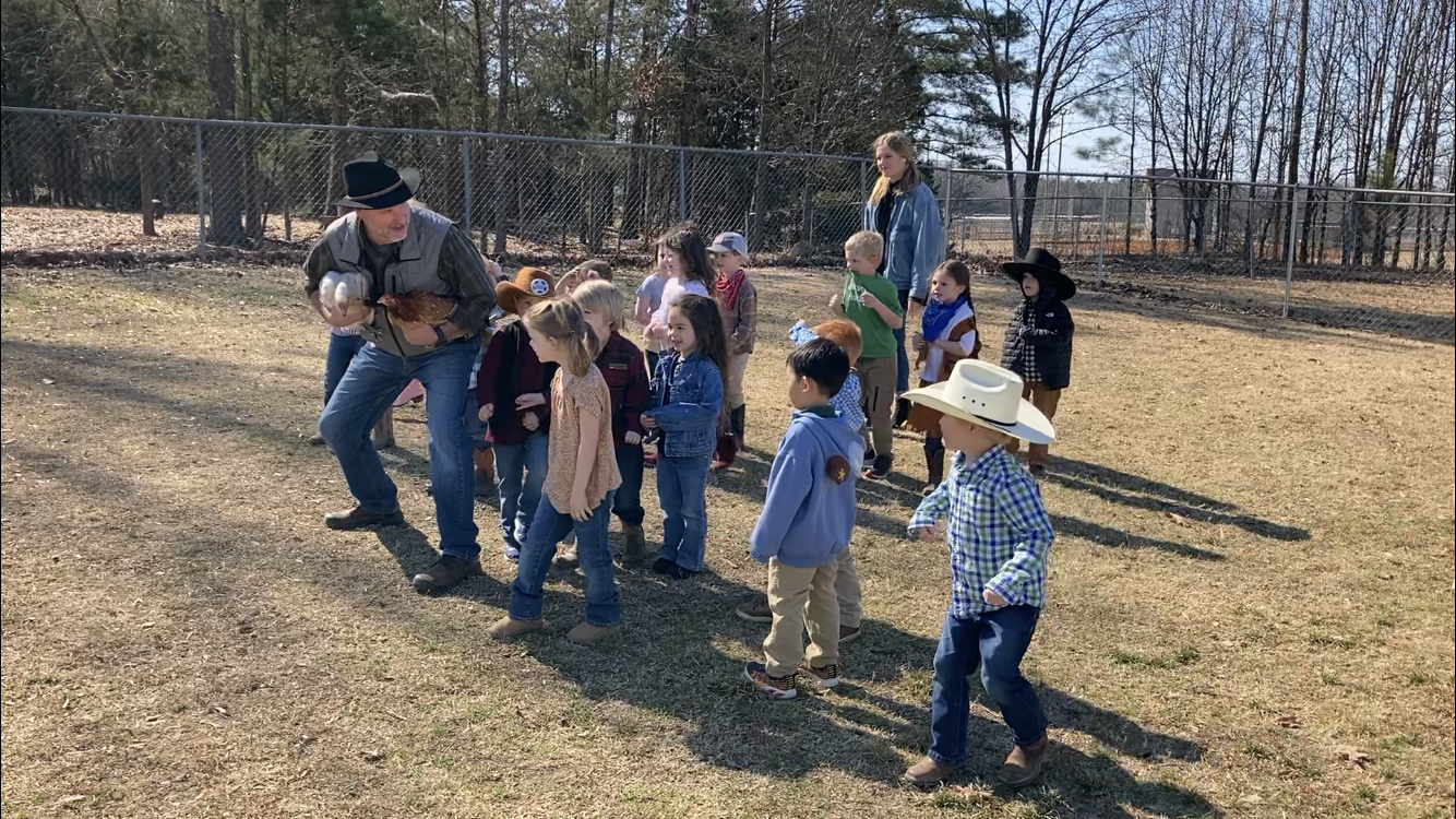 Chicken wrangling lessons from Mr. Witbeck 