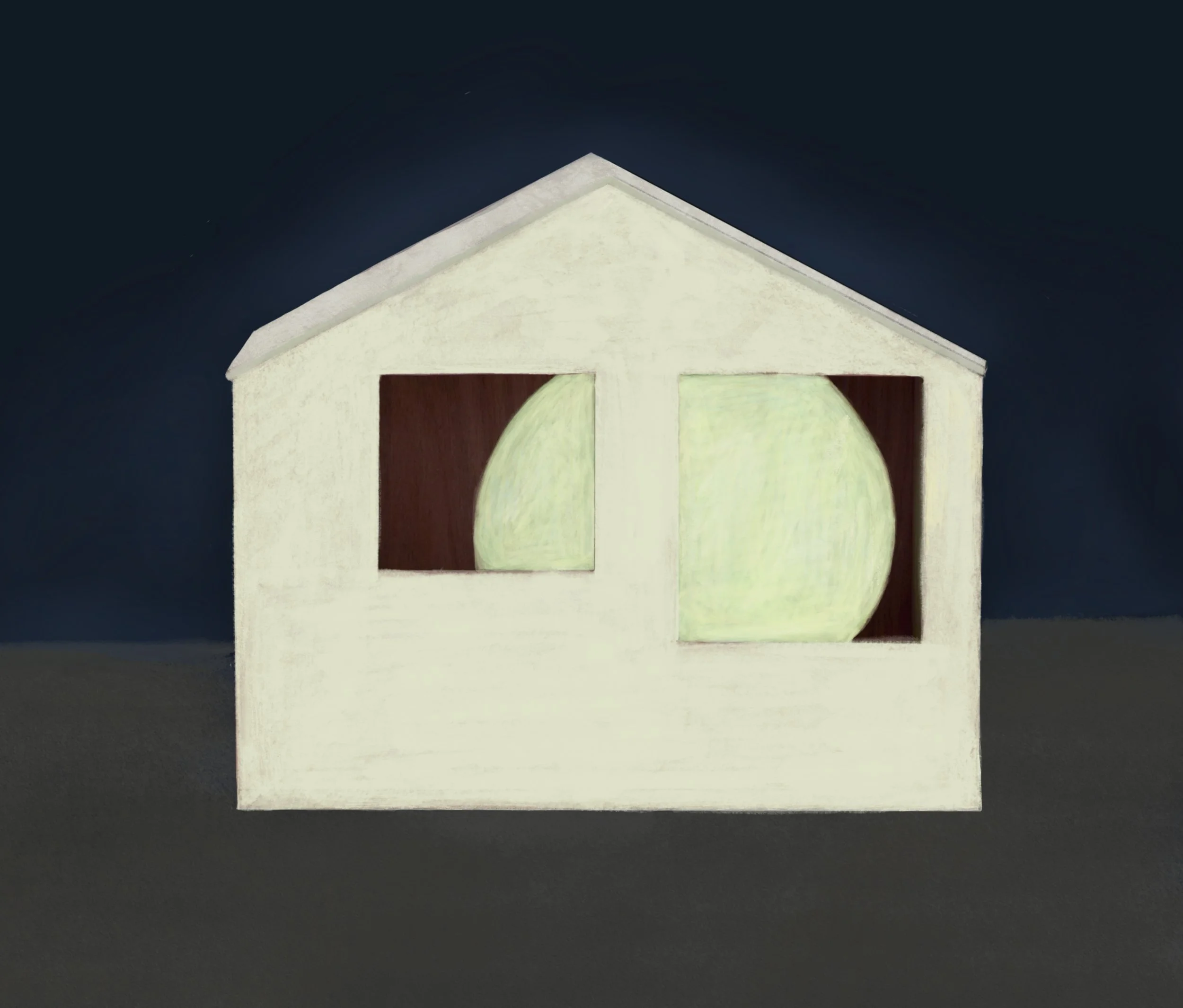 La lune dans la maison à NUIT BLANCHE, Paris