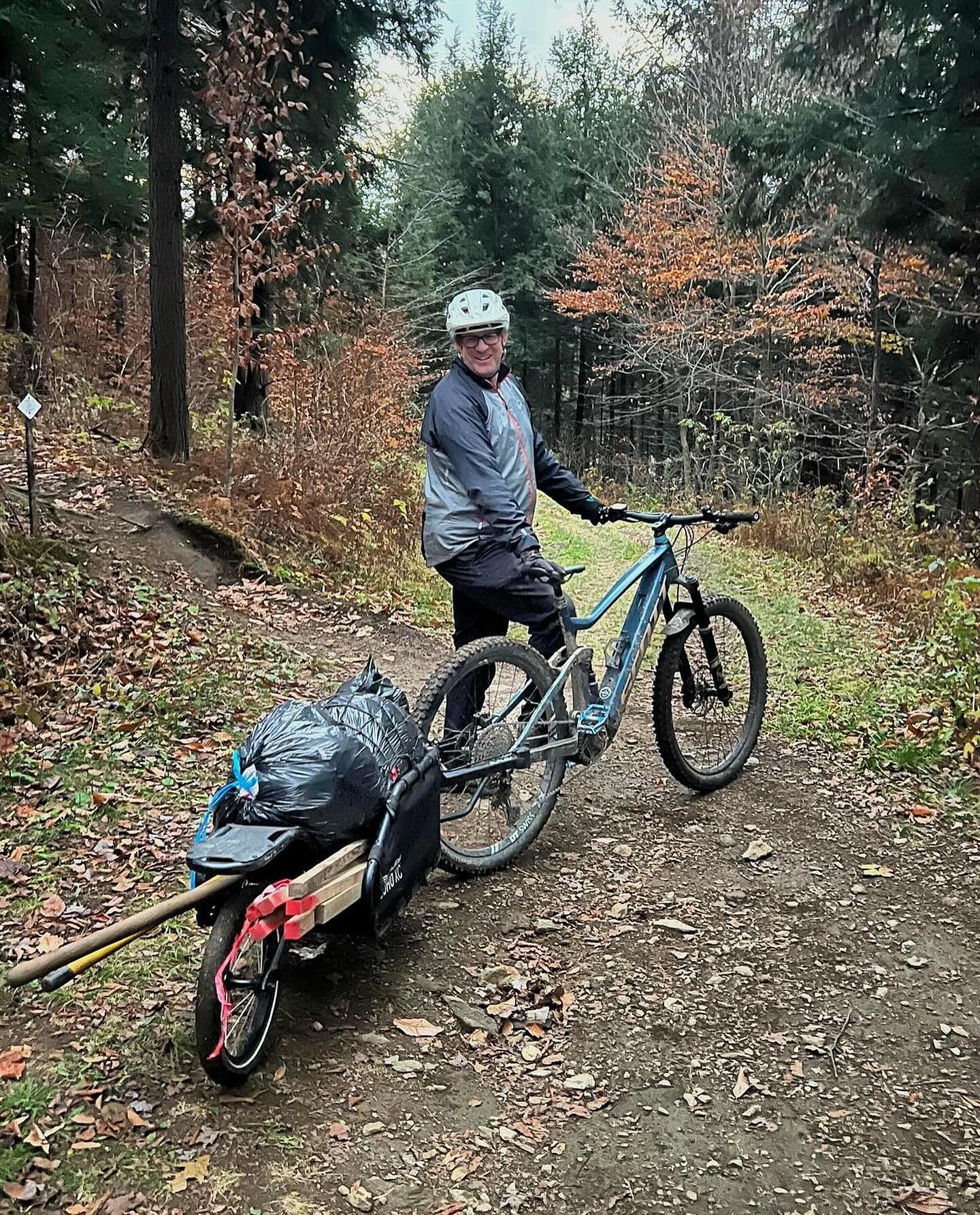 You may see some of our crew and volunteers out cleaning up trails and getting them ready, but they are not open yet. It&rsquo;s still too wet and soft. But hey, the gravel biking is amazing right now. Get on those backroads and before ya know it, th