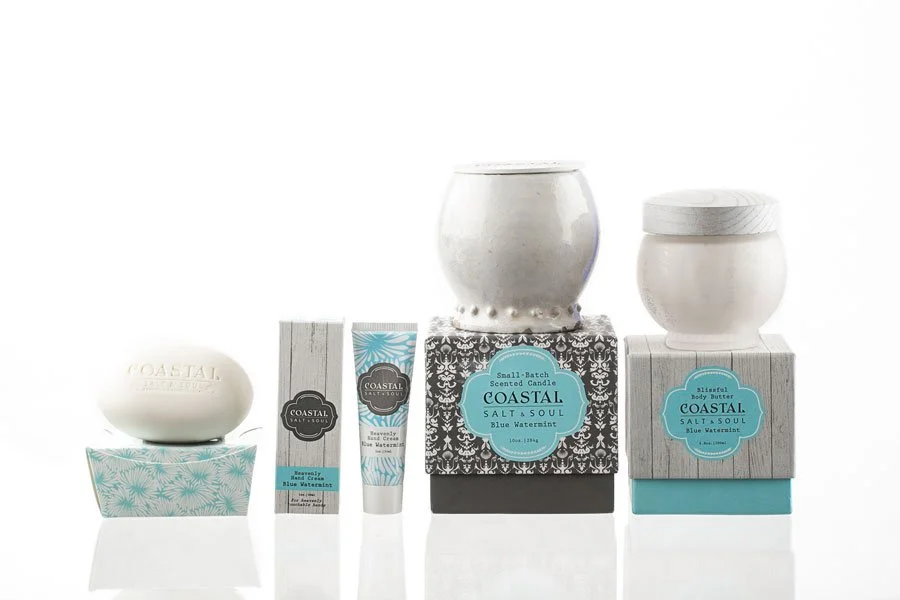 COASTAL SALT & SOUL: Packaging Desing