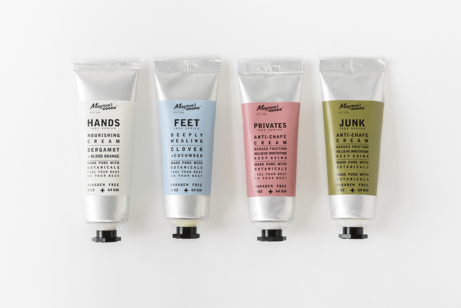 MAYRON'S GOODS: | Branding | Creative Direction | Graphic + Packaging Design