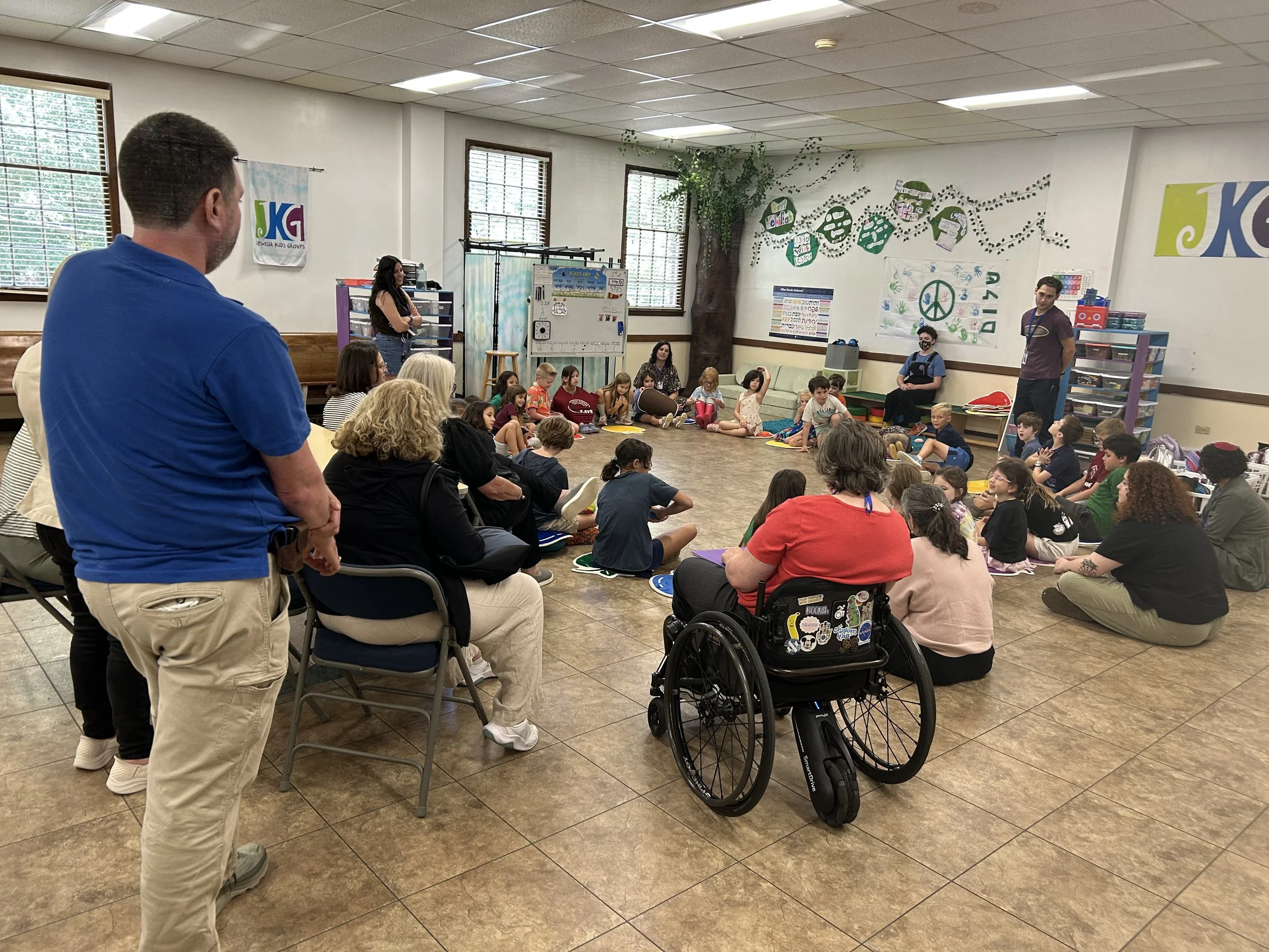 Finalists observe JKG Afternoon Community in action