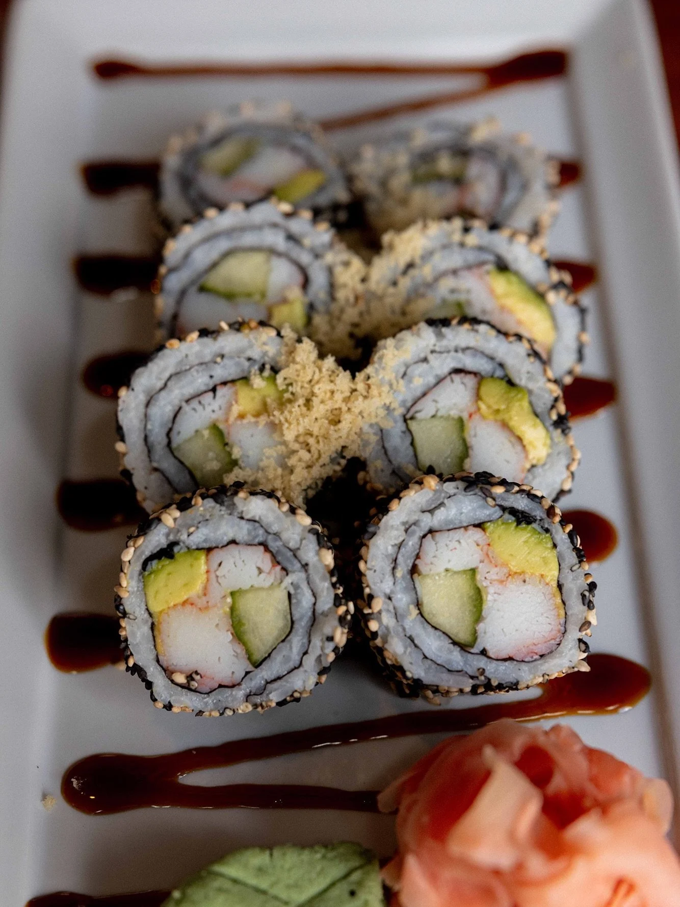 Summer weather, sushi cravings 🥢