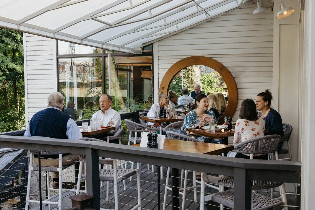 Always say yes to a patio night and half off wine.