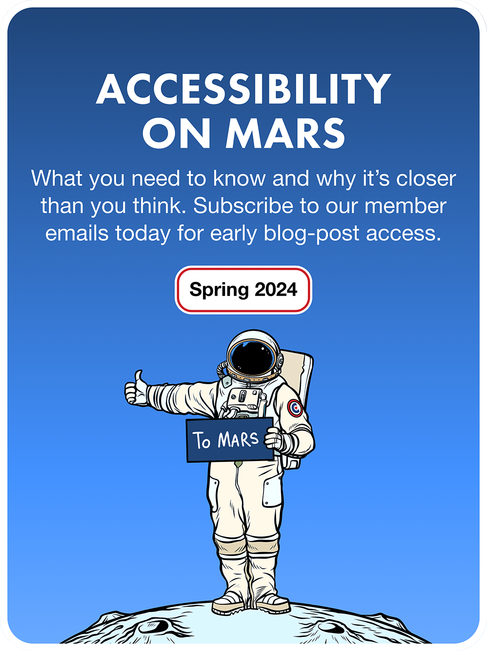 What you need to know and why it’s closer than you think. Subscribe to our member emails today for early blog-post access. Spring 2024.