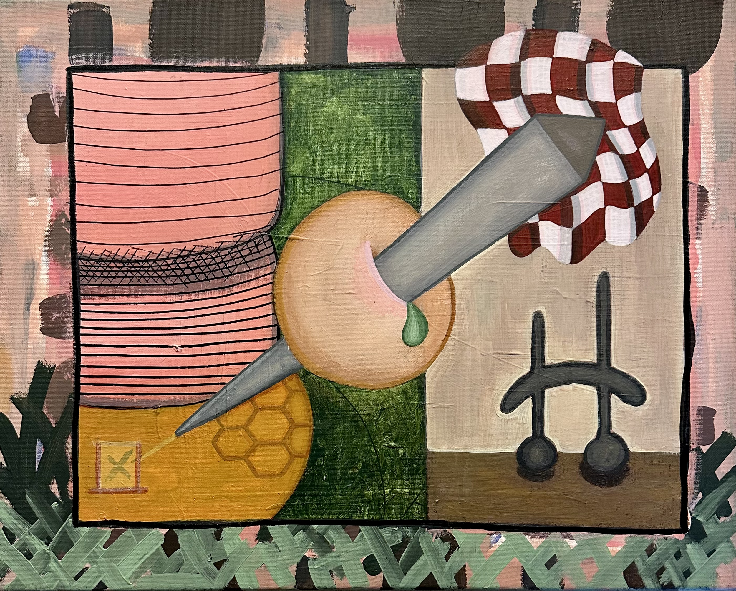 Picnic Sting — 20x16" — N/A