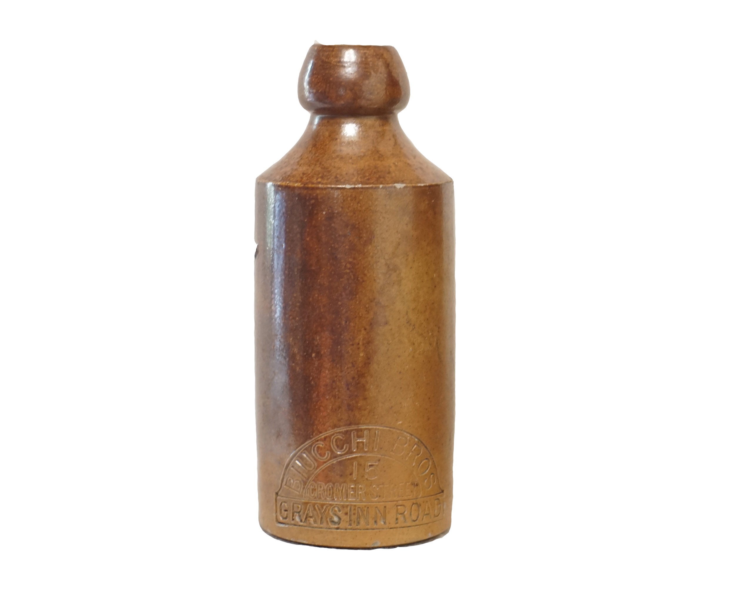 Ceramic Victorian bottle