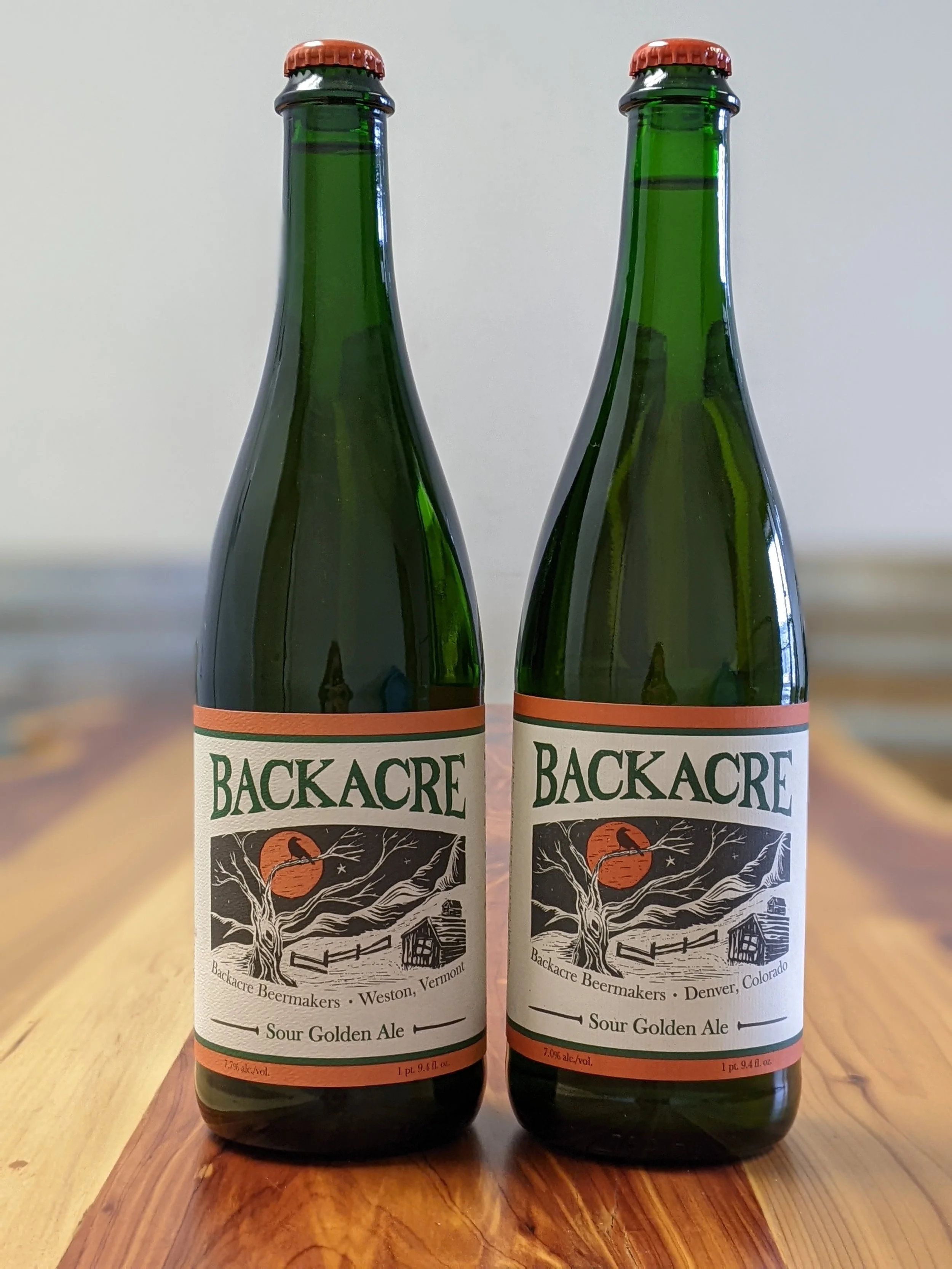 Backacre Beermakers releases Backacre Sour Golden Ale Blend 15 — focus on the beer