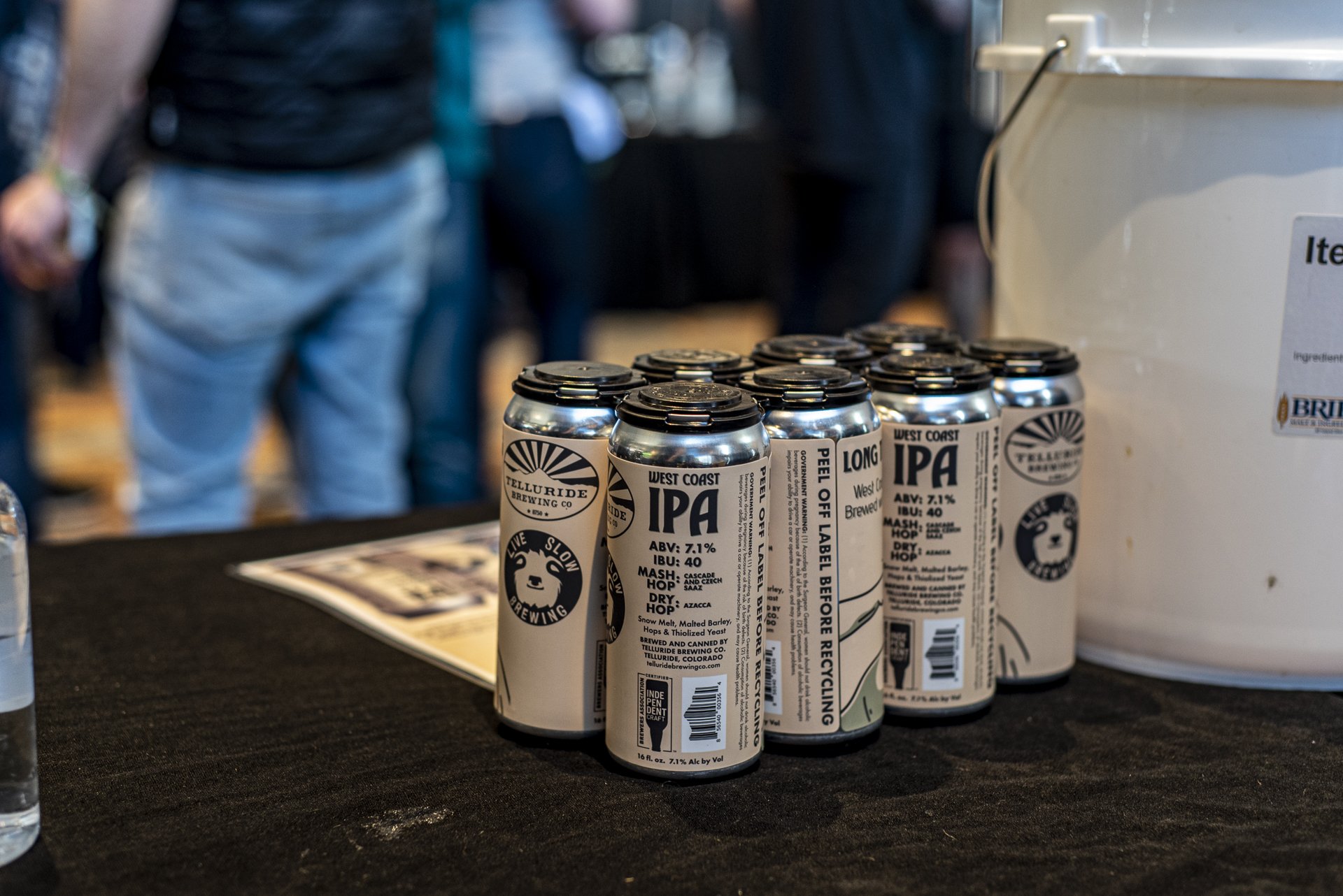  Denver’s Live Slow brewing (a bowling/brewery that’s slated to open later this year) teamed up with Telluride on a killer West Coast IPA. 