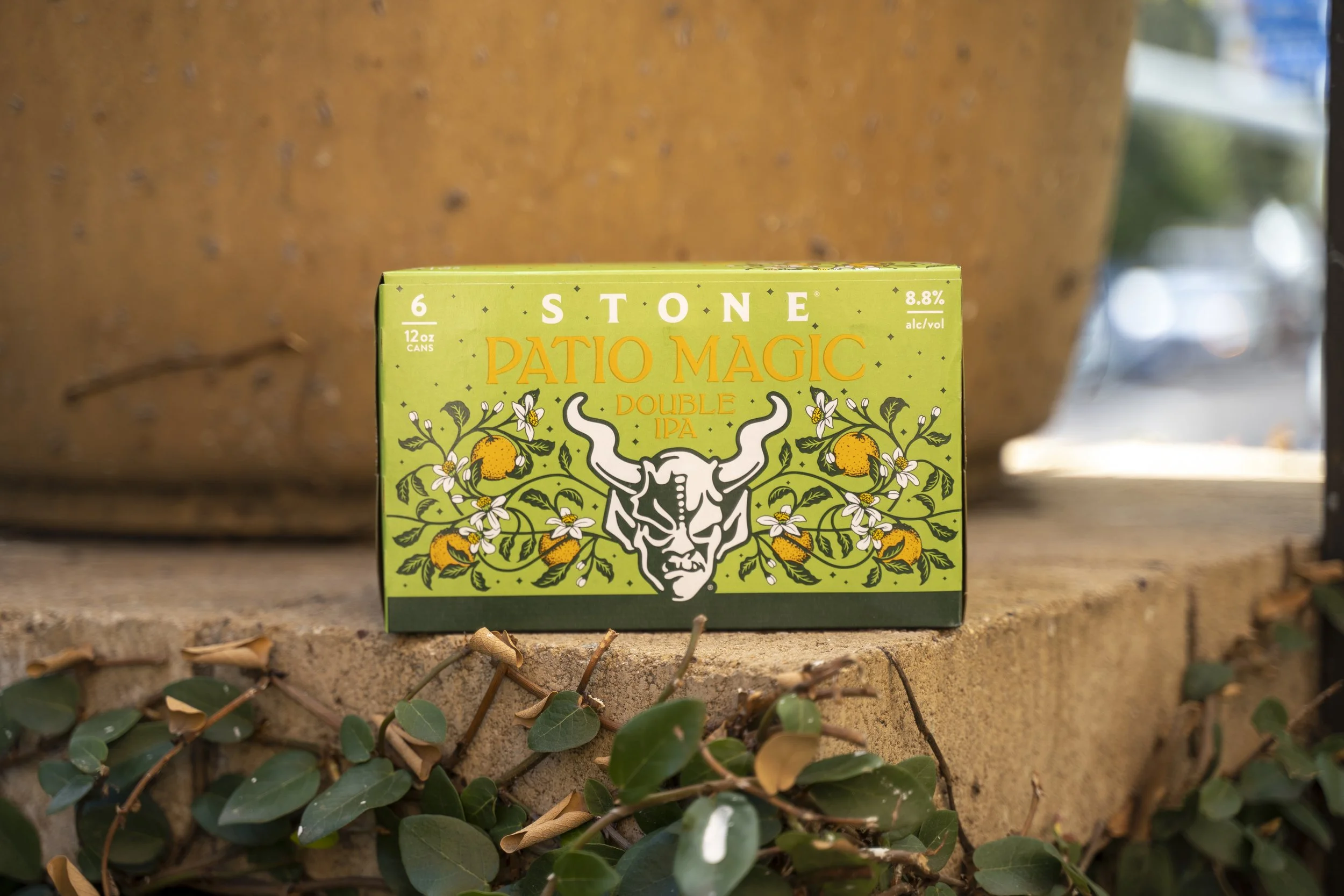 Stone Releases Patio Magic Double IPA — focus on the beer