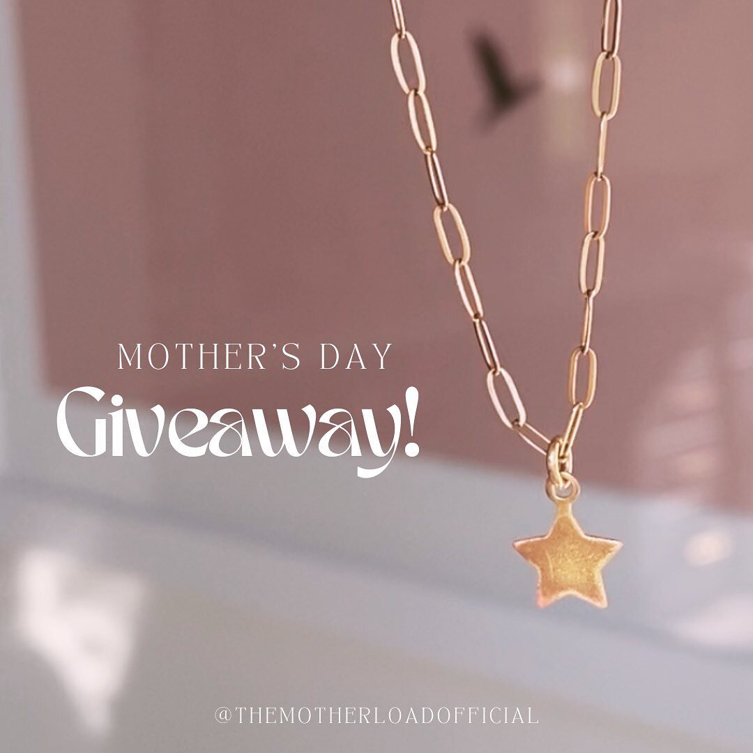 Yay! I have my fav necklace to giveaway! You know that star necklace I never take off?&hellip;that&rsquo;s the one! The two loving mothers at @ellajuledesigns wanted to treat you for Mother&rsquo;s Day.

To enter: 
1) follow @themotherloadofficial
2)