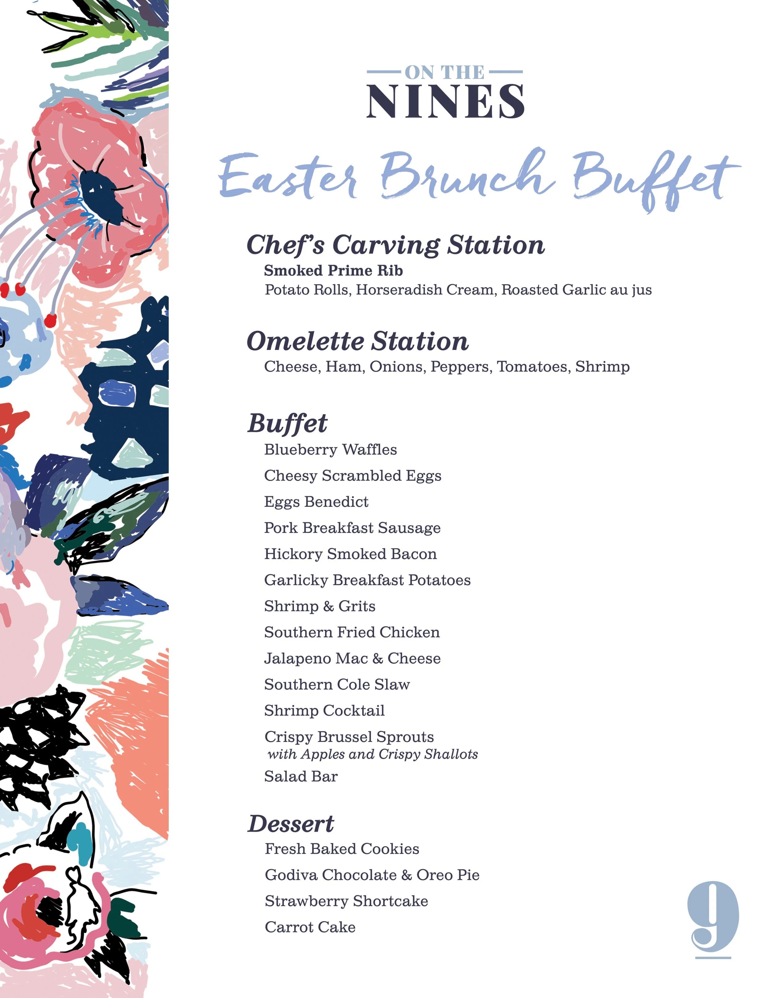 Total 45+ imagen menu brunch buffet Abzlocal.mx