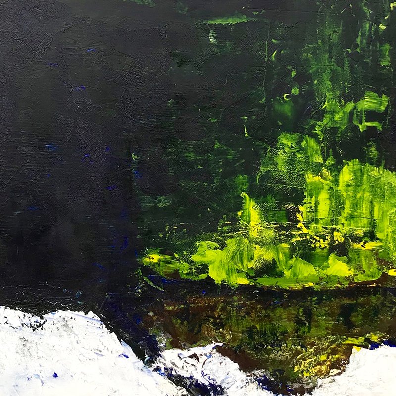 River Walk
12" x 12"
Oil and wax on board