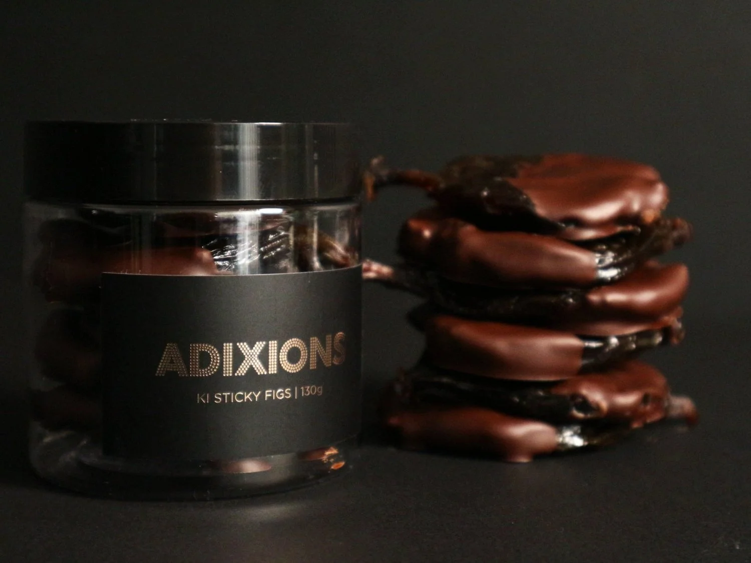 Sticky Kangaroo Island Figs in 64% Premium Dark Chocolate 130g