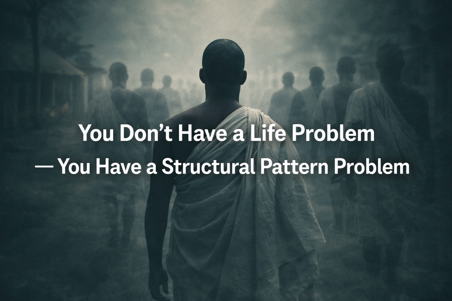 You Don’t Have a Life Problem — You Have a Structural Pattern Problem