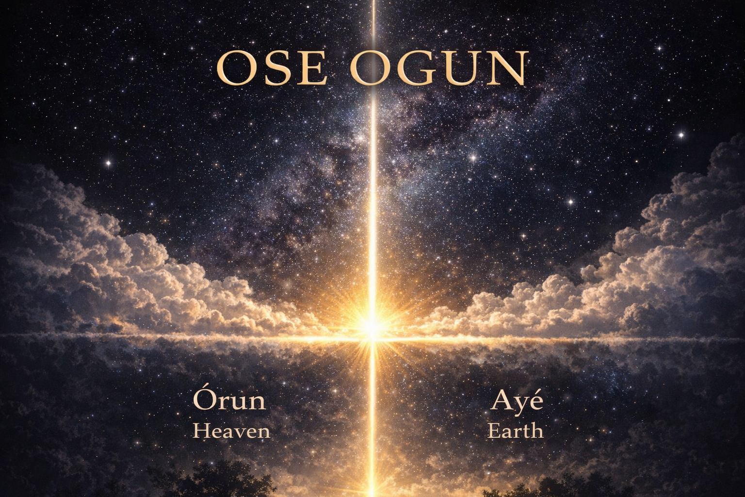 OSE OGUN REMEMBERING  THE PATH BETWEEN HEAVEN AND EARTH