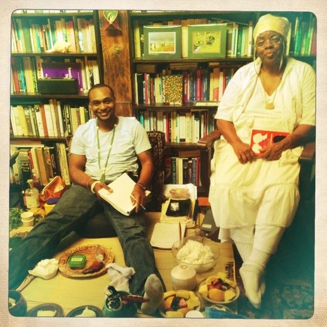 A memorable visit with Yèyé Luisah Teish, renowned author of Jambalaya, whose work has inspired generations of practitioners of African Traditional Religions. Our conversation centered on Ifá, Òrìṣà traditions, spiritual practice, and the continuing 