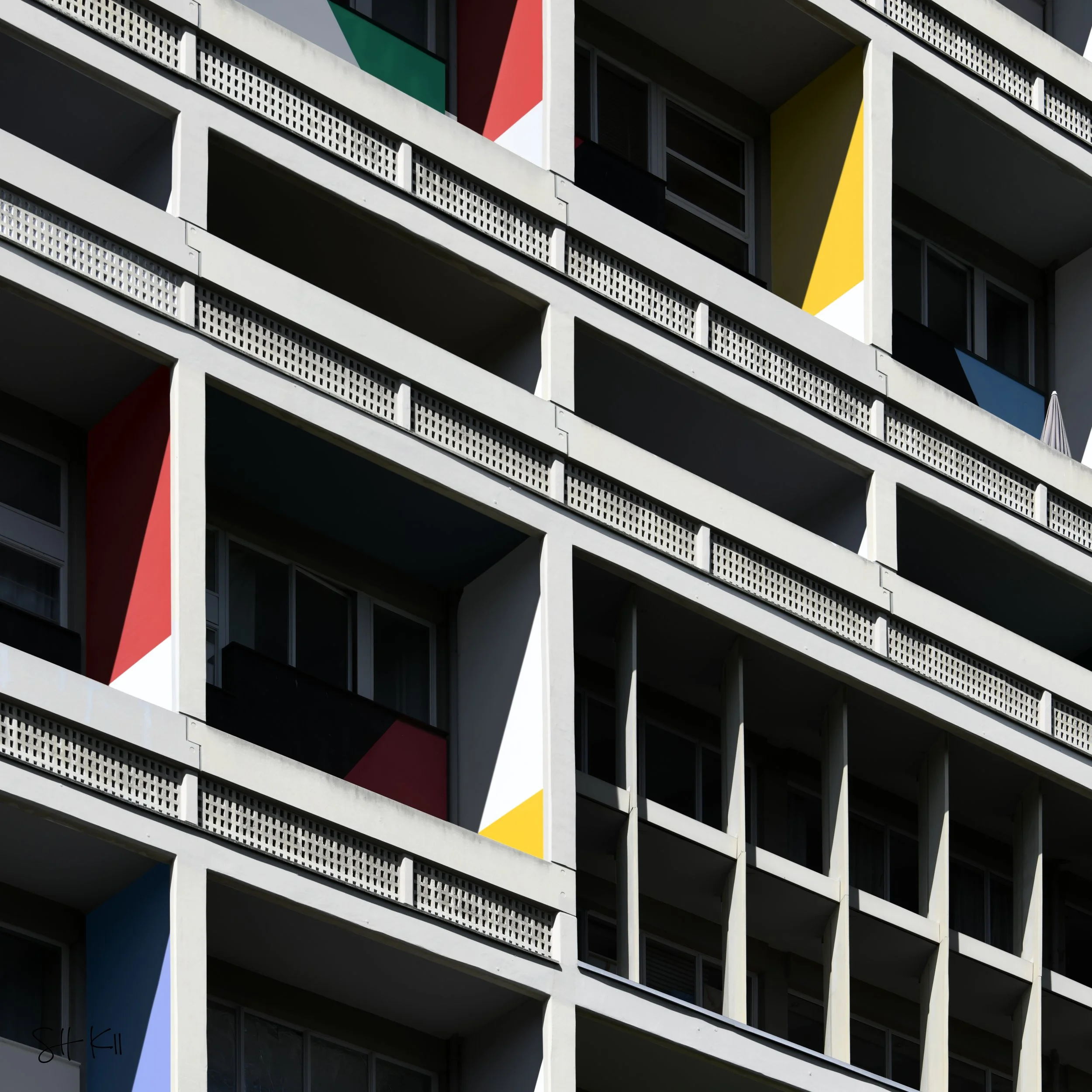 Corbusierhaus Berlin 11 Photography Print