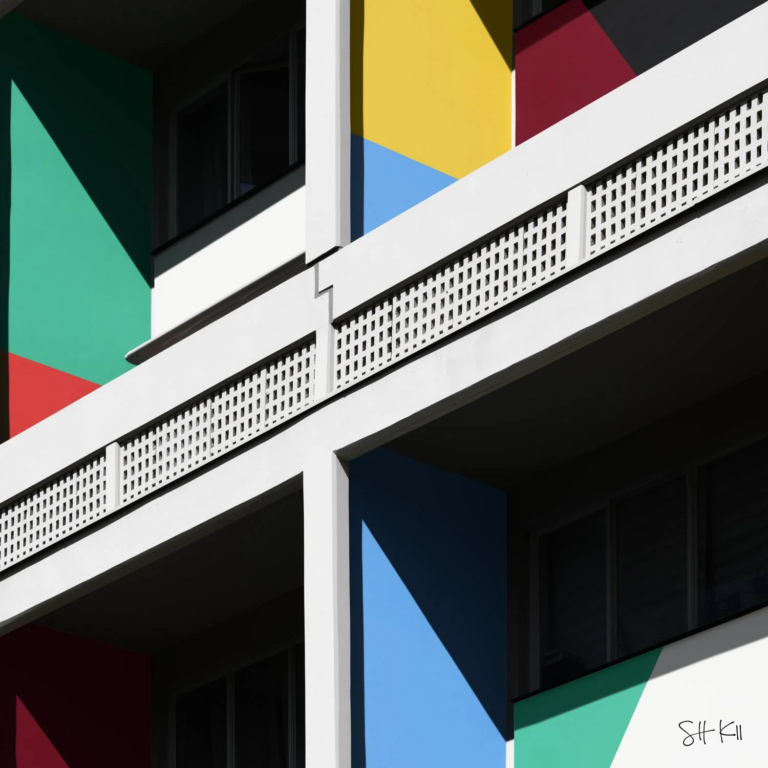 Corbusierhaus Berlin 14 Photography Print
