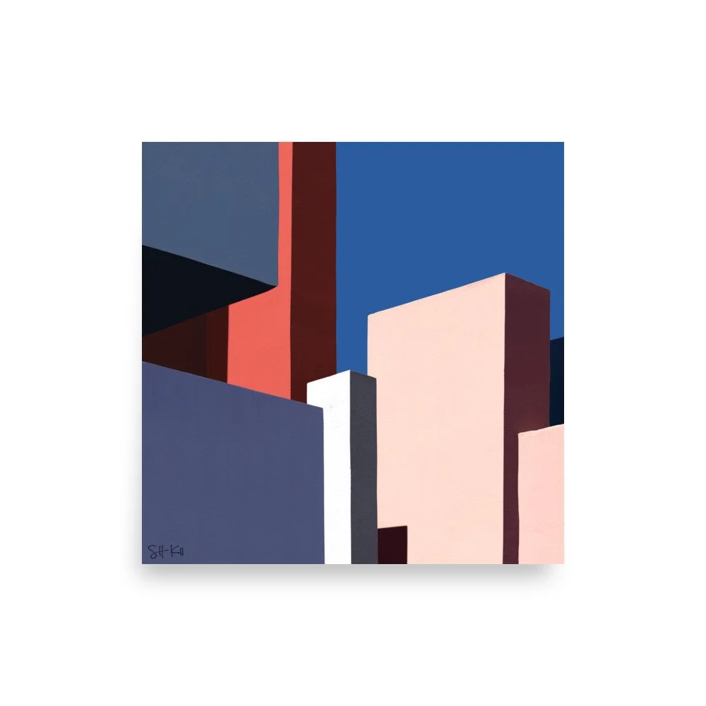 Muralla Roja 04 fine art photography print, unframed, multiple sizes