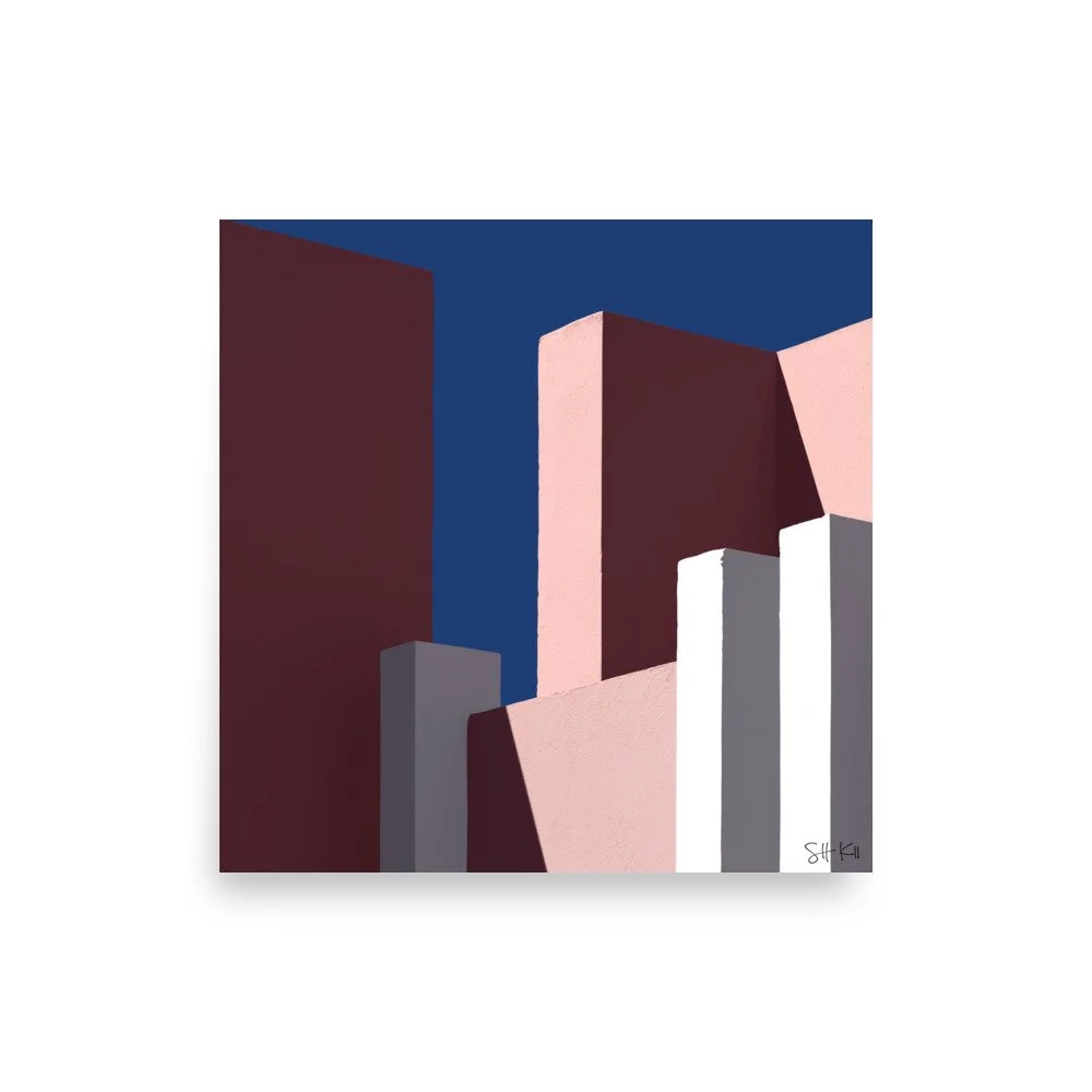 Muralla Roja 08 fine art photography print, unframed, multiple sizes