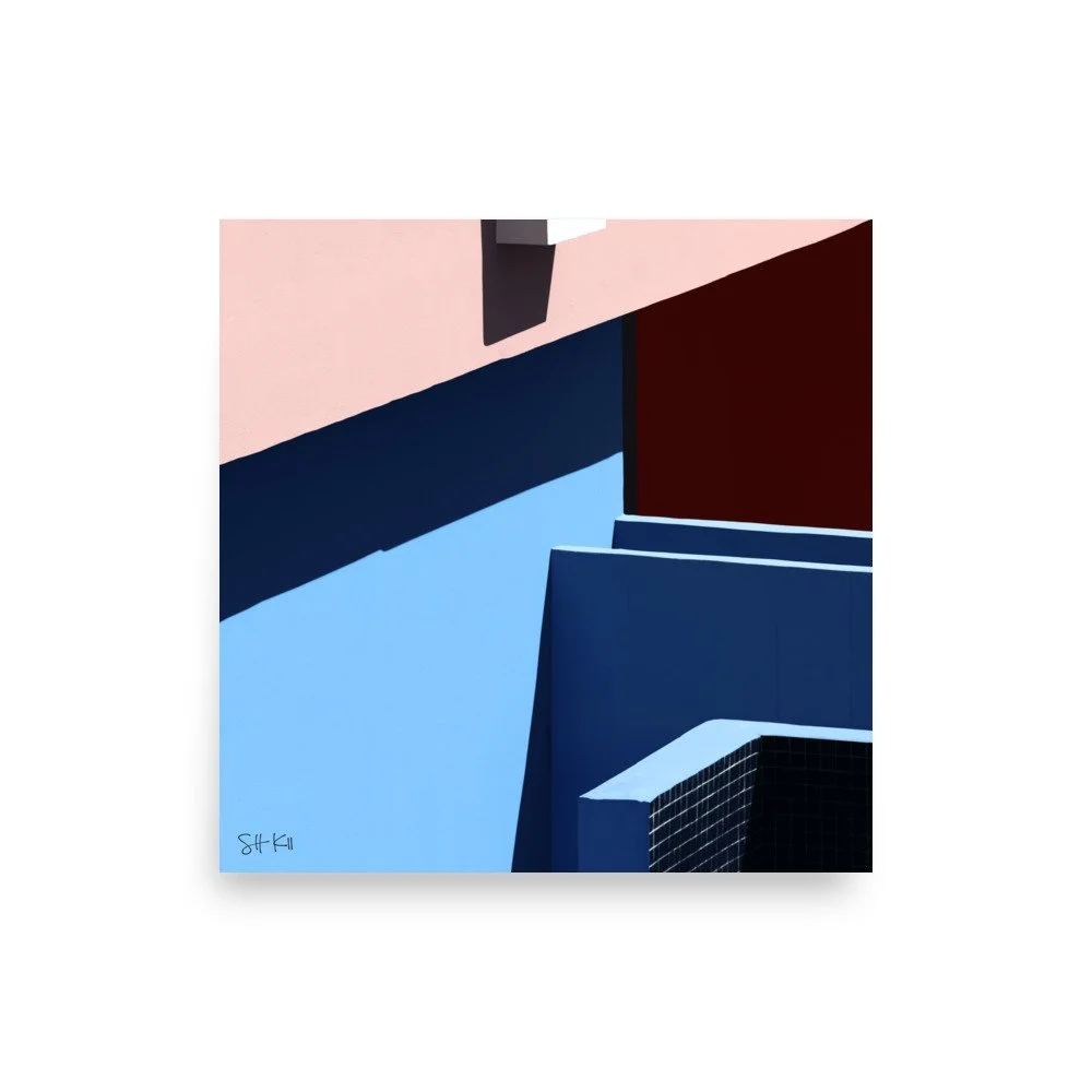 Muralla Roja 13 fine art photography print, unframed, multiple sizes