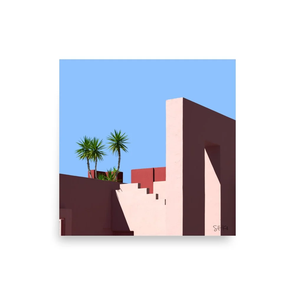 Muralla Roja 15 fine art photography print, unframed, multiple sizes
