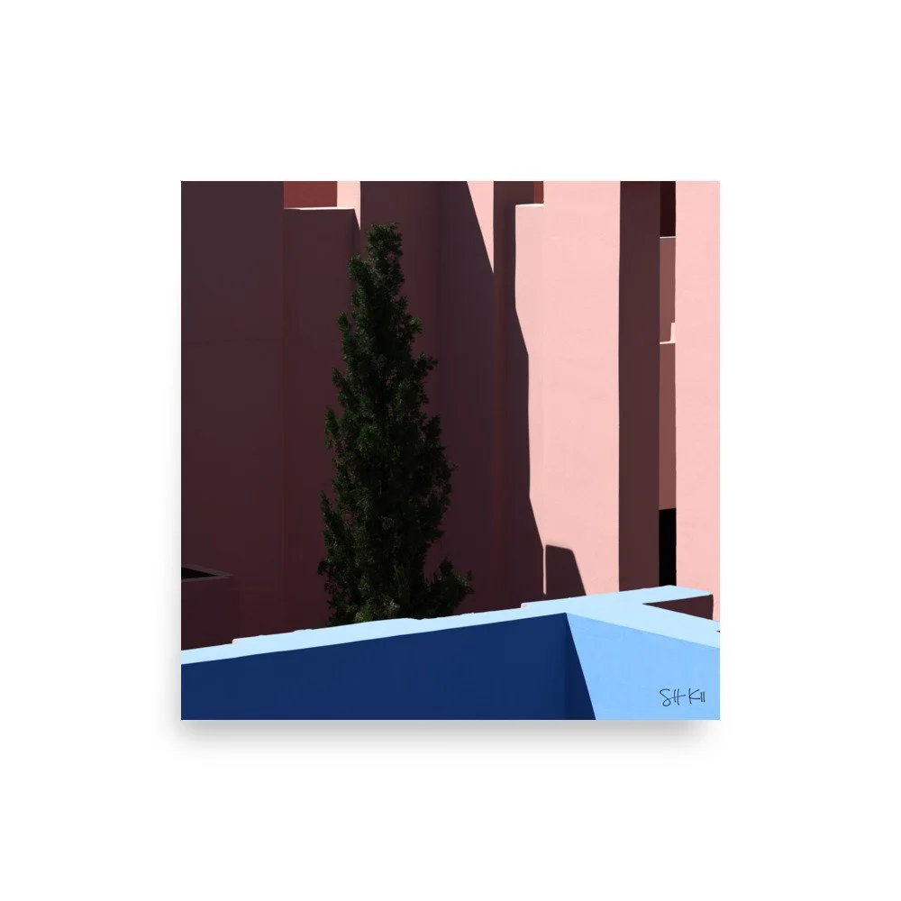 Muralla Roja 16 fine art photography print, unframed, multiple sizes