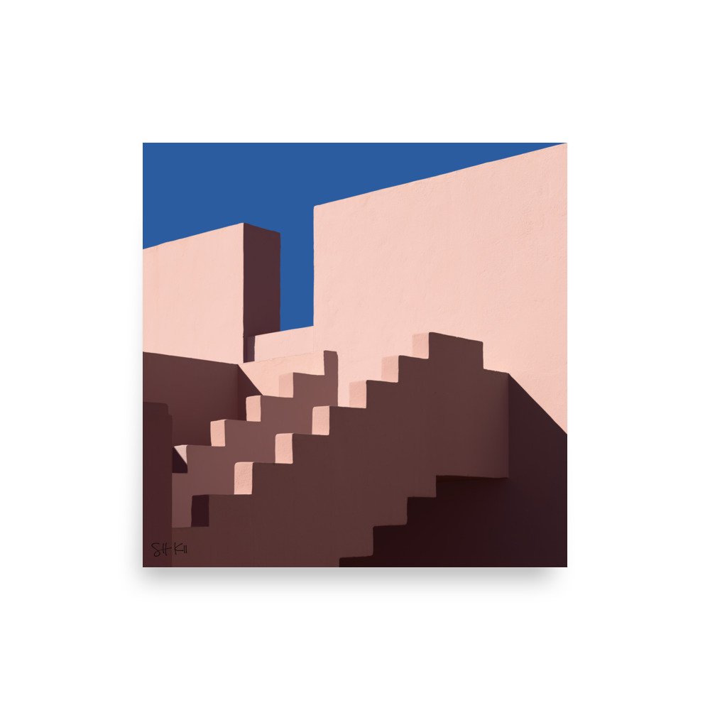 Muralla Roja 26 fine art photography print, unframed, multiple sizes