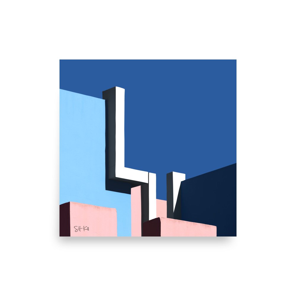 Muralla Roja 31 fine art photography print, unframed, multiple sizes