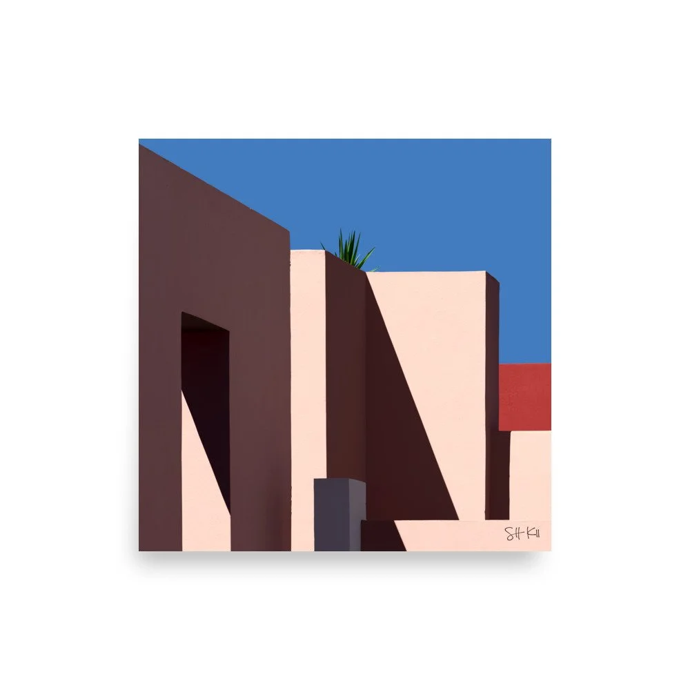 Muralla Roja 32 fine art photography print, unframed, multiple sizes
