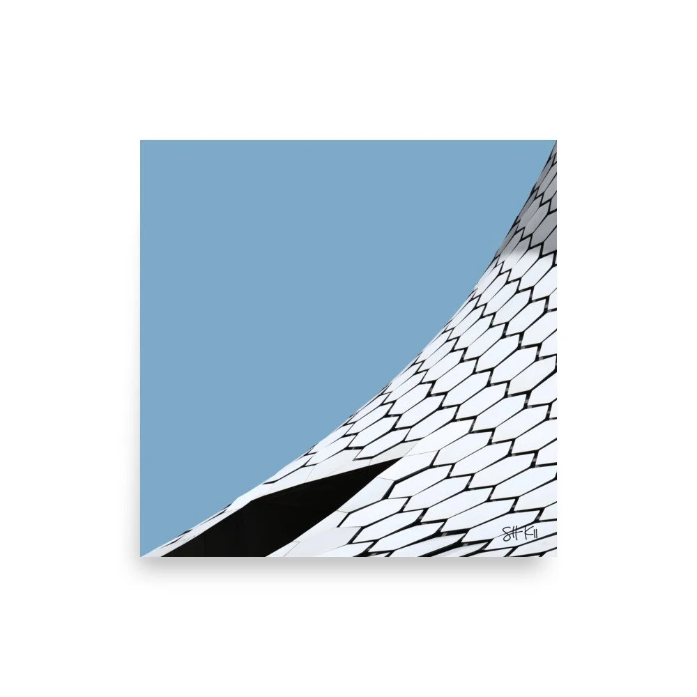 Museo Soumaya 05 fine art photography print, unframed, multiple sizes
