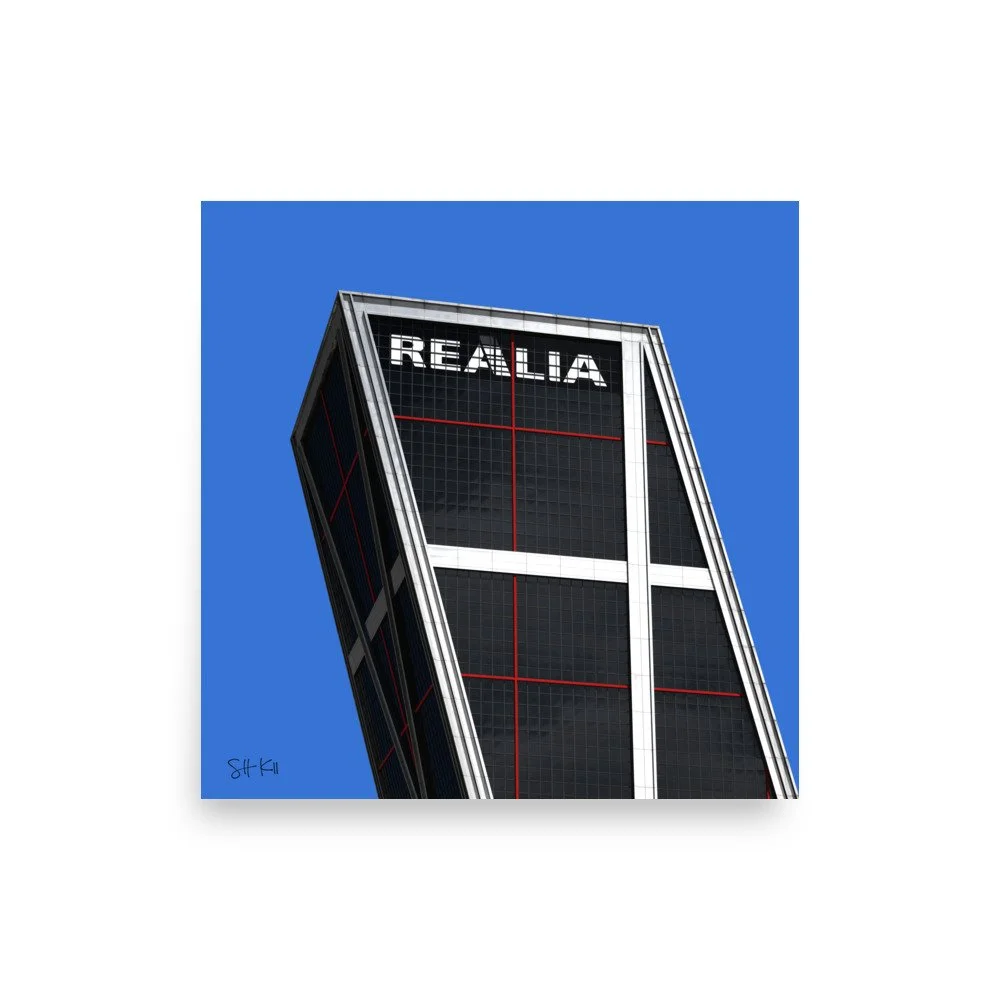 Puerta de Europa 09 fine art photography print, unframed, multiple sizes