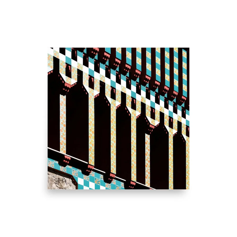 Casa Vicens 01 fine art photography print, unframed, multiple sizes